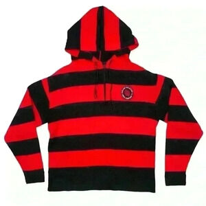 1977 Portland Trailblazer World Champion knit KANDEL knit striped hooded sweater